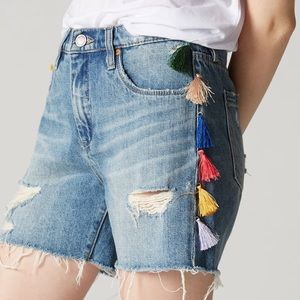 •Blank NYC• High Rise Sonic Bloom Shorts